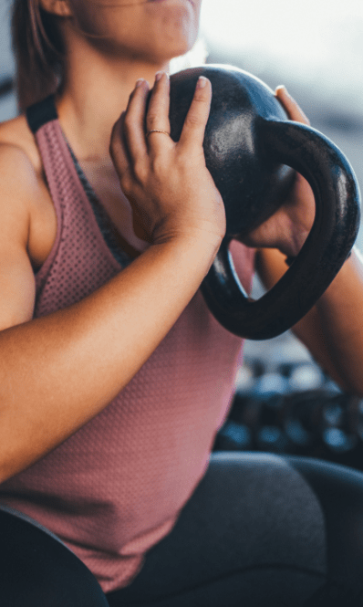 Imagen de una mujer haciendo ejercicio